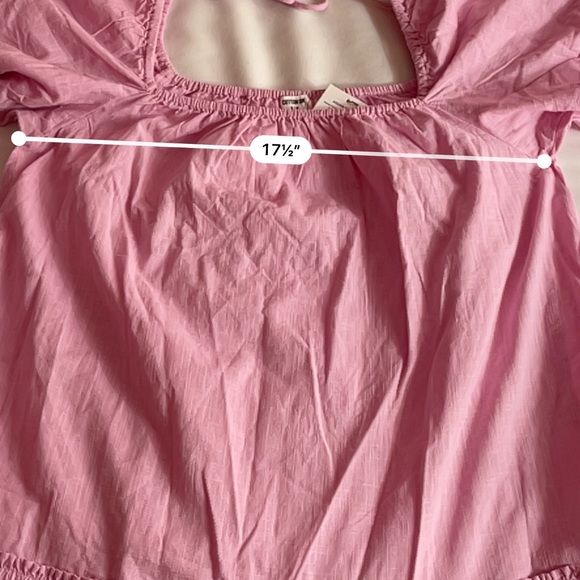 Cotton On Harlow Full Sleeve Pink Mini Dress 🎀🤍🔲 - Picture 8 of 10